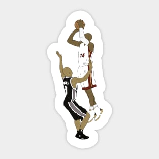 Ray Allen Clutch Three Sticker